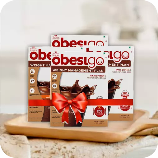 Obesigo Chocolate | Weight Loss Shake | Monthly Pack